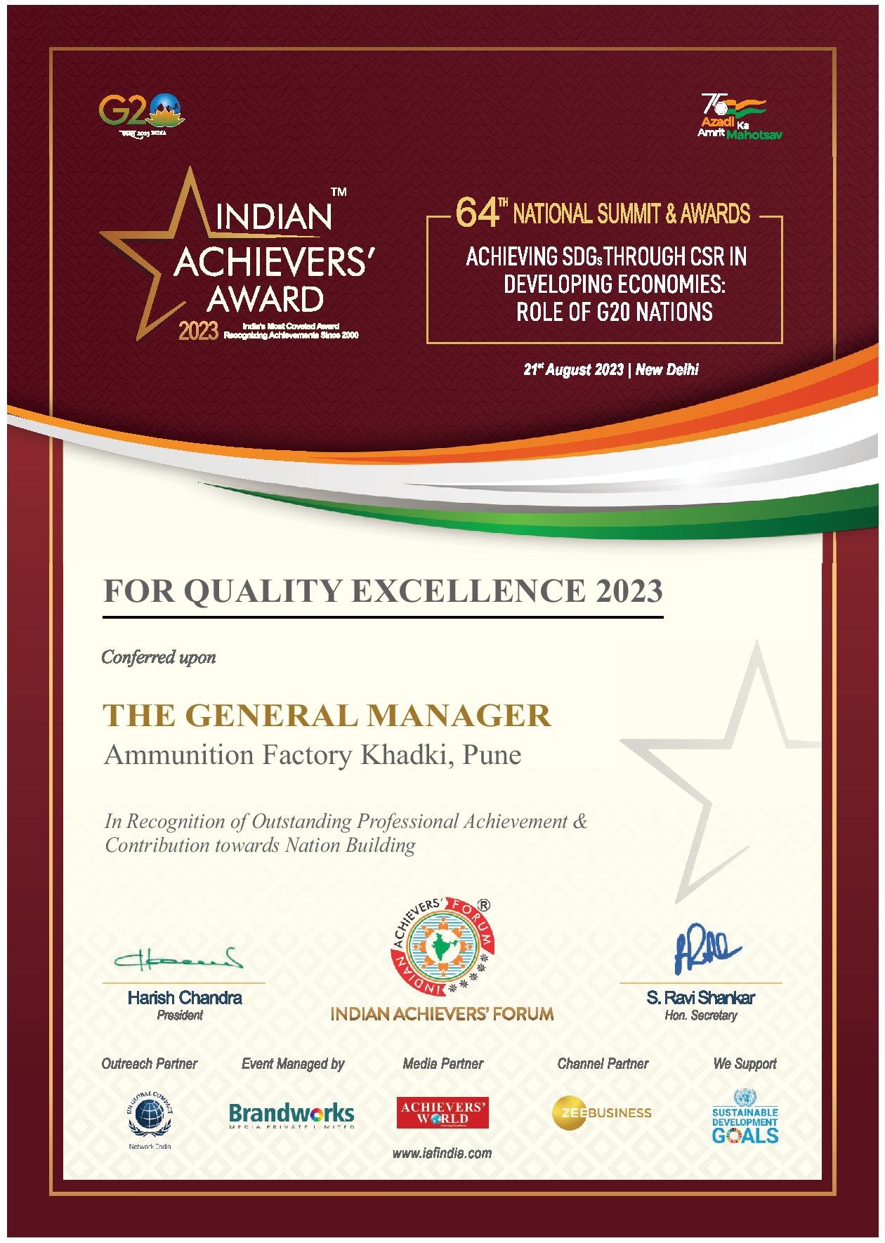 Top 10 Achievers in india