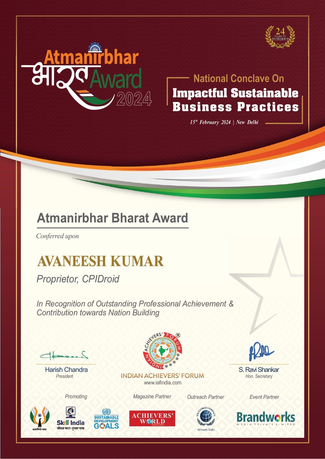 Top 10 Achievers in india
