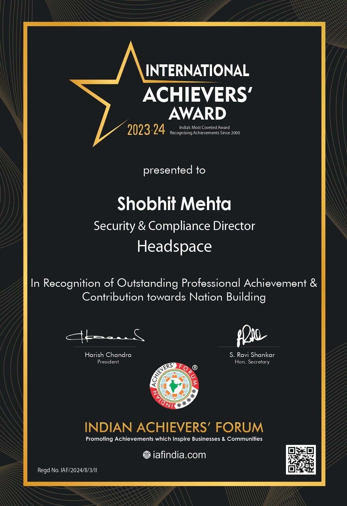 awards company in india
