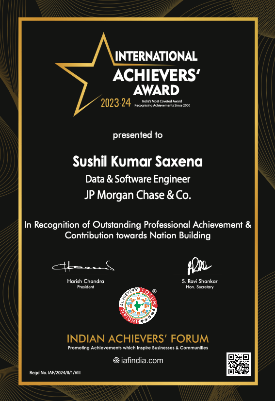 National Recognition Awards