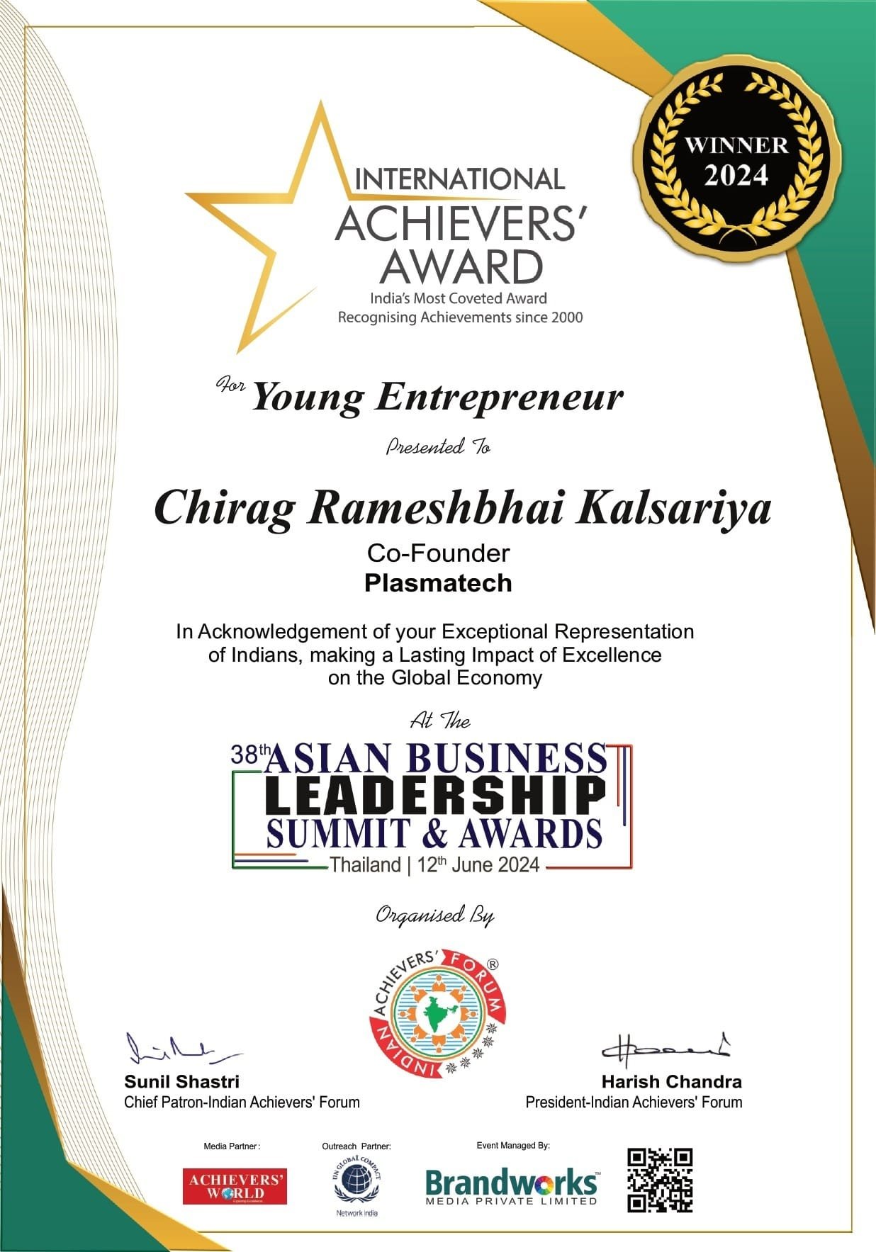Top 10 Achievers in india