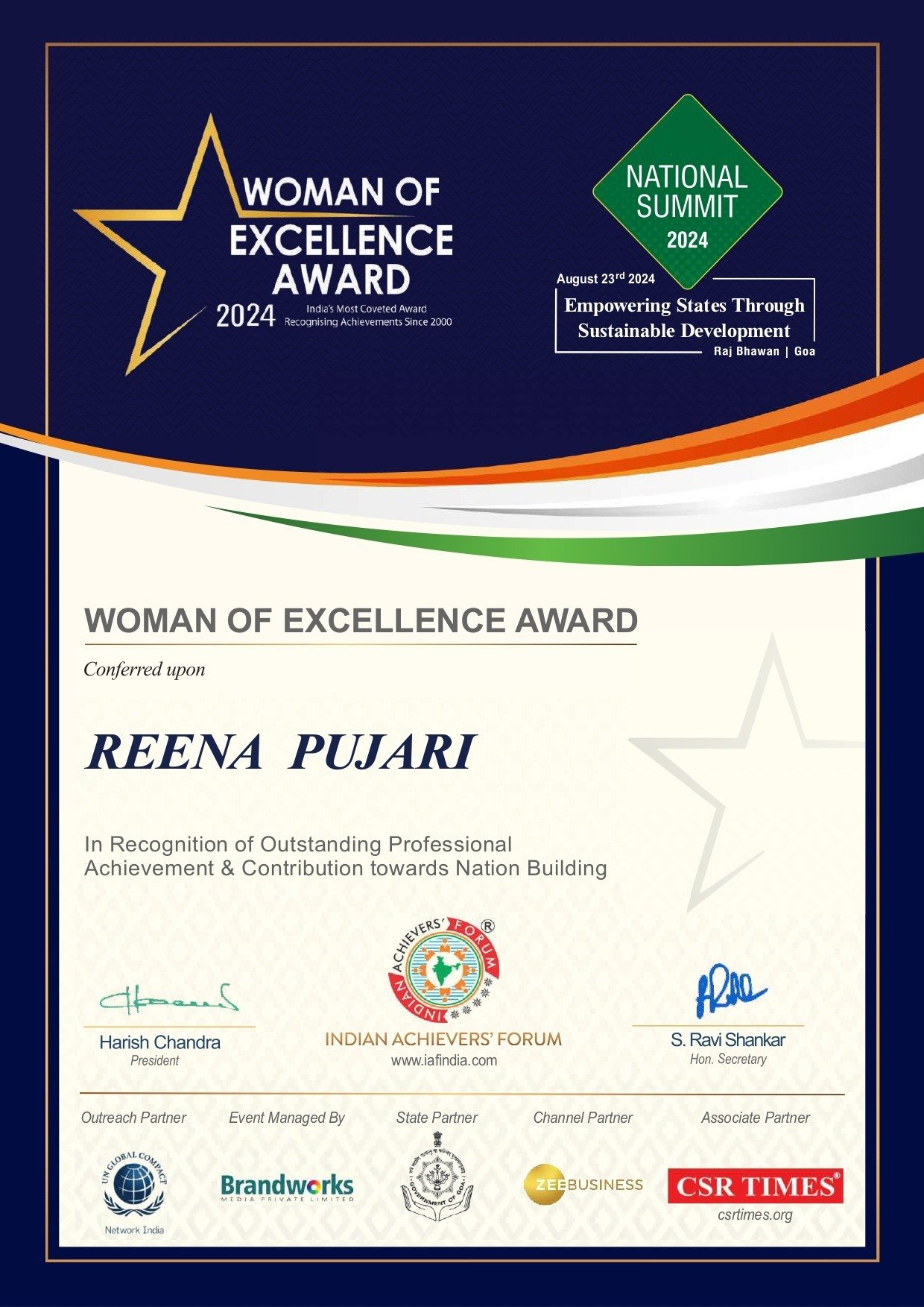 Top 10 Achievers in india