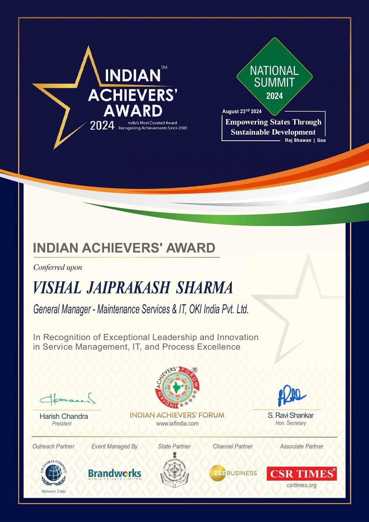 Top 10 Achievers in india