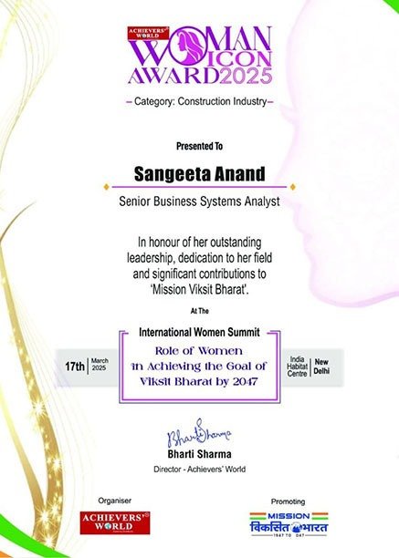 award titles for female employees