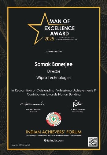 Somak Banerjee certificate