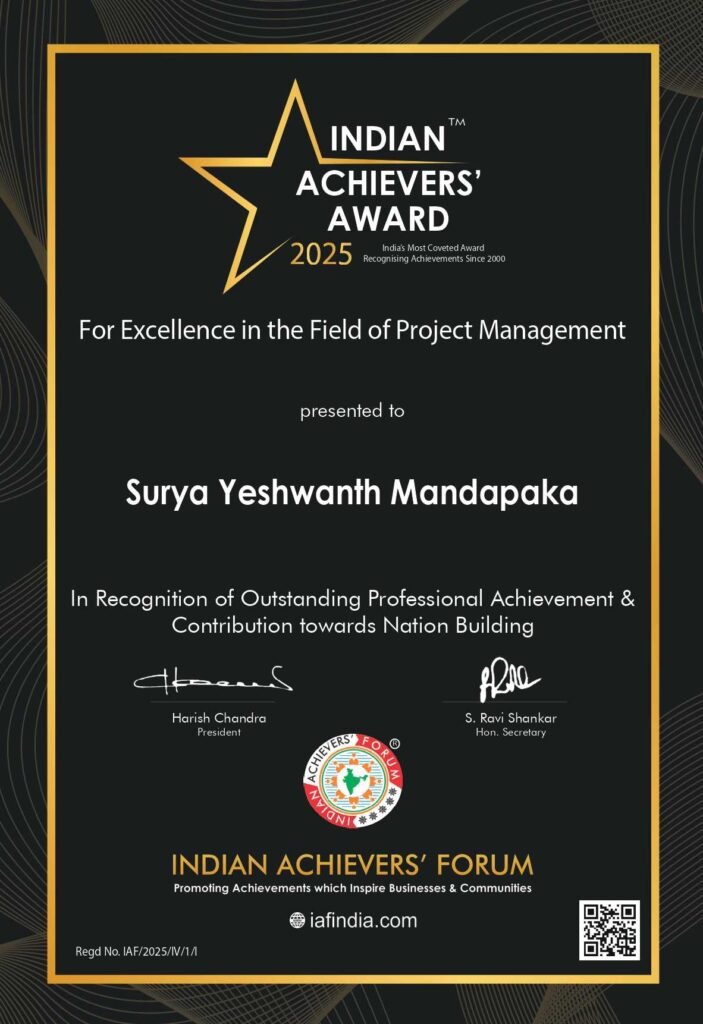 National Recognition Awards