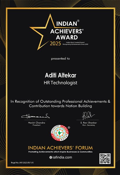 Corporate awards ceremony