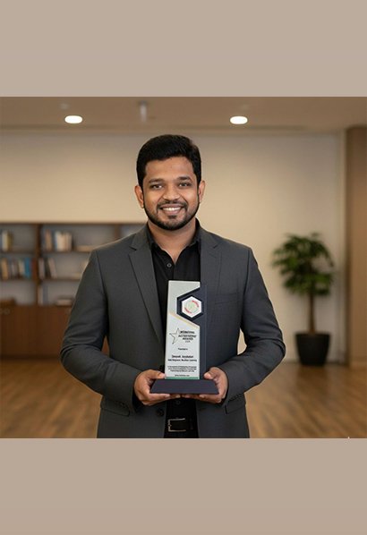 Deepak Jayabalan award winner