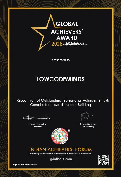 LOWCODEMINDS automation solutions